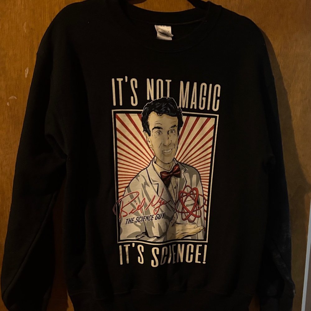 Bill nye the science guy sweatshirt